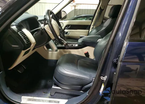 2021 Land Rover Range Rover Hse Westminster Edition z USA, uszkodzony, nr VIN SALGS2RU5MA447944